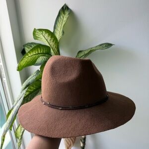 Nine West wool brown hat